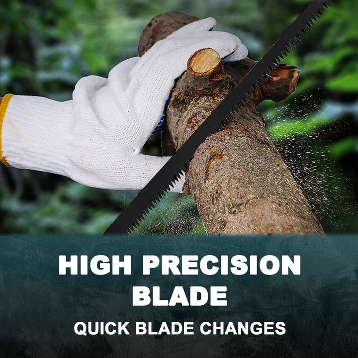 Set Fierastrau Electric Reciproc 36V- 3000 RPM, Pentru Metal/Lemn si 4 Lame Incluse + 2 Acumulatori