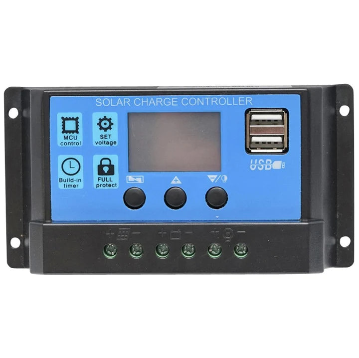 Regulator Solar PWM 20A, Breckner Germany 12V, cu 2 port USB 5V