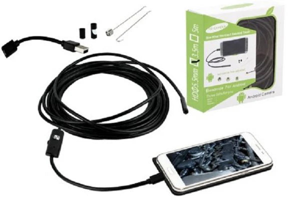 Camera Endoscop 2 in 1 HD Waterproof USB Android Windows