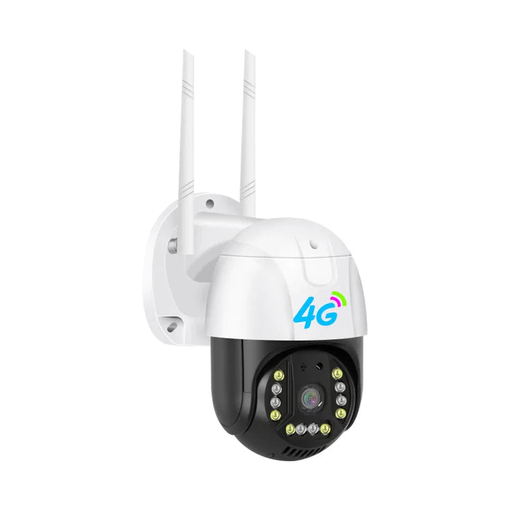 Kit Supraveghere 2 Camere Dasgut 4G, 3MP Audio Bidirectional ,V380 Pro, Suport ONVIF
