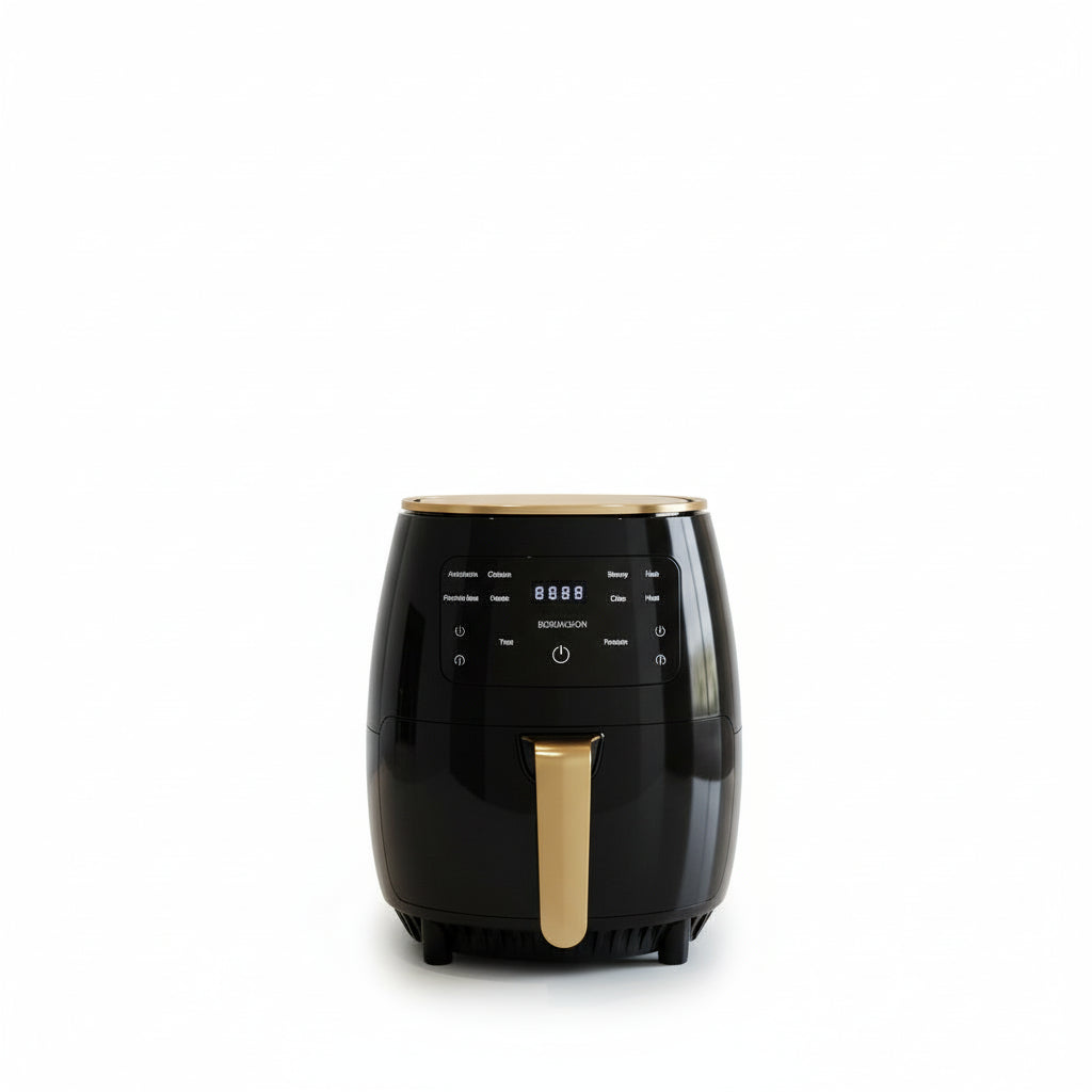 Friteuza cu Aer Cald Dasgut, Fara Ulei, Air Fryer capacitate 6L, Ecran Digital, Functie de Coacere