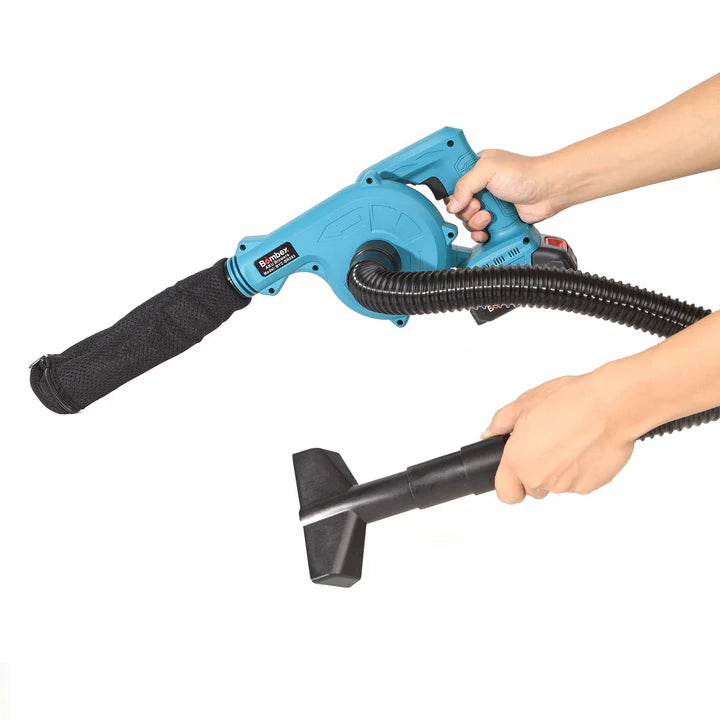 Suflanta Electrica Fara Fir 48V 1080W cu Functie Suflare si Aspirare + 2 Acumulatori