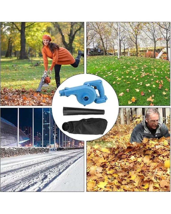 Suflanta Electrica Fara Fir 48V 1080W cu Functie Suflare si Aspirare + 2 Acumulatori