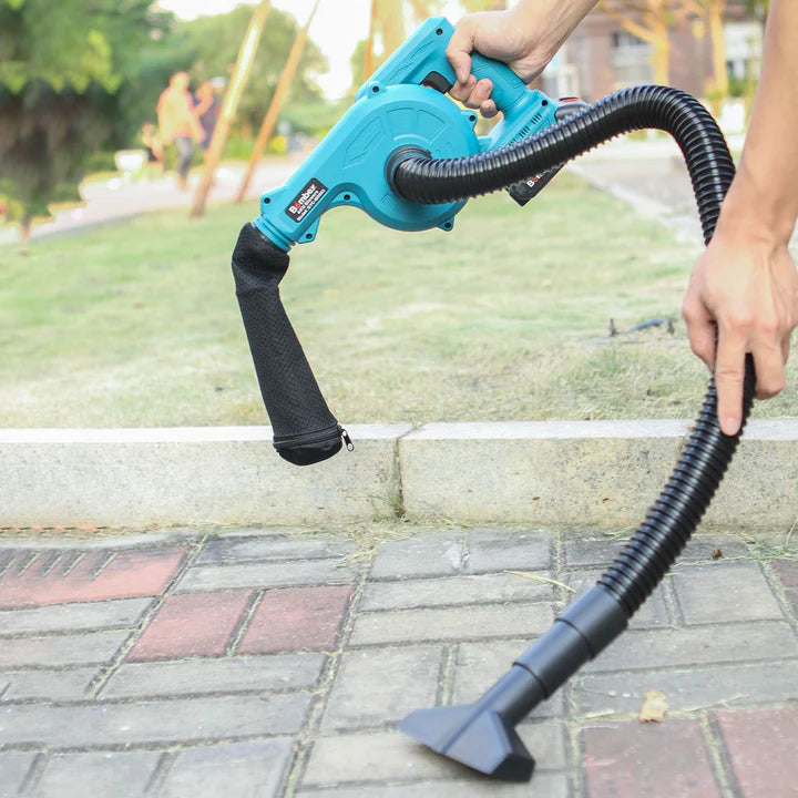 Suflanta Electrica Fara Fir 48V 1080W cu Functie Suflare si Aspirare + 2 Acumulatori