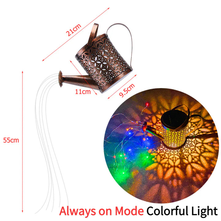 Lampa Solara Decorativa Stropitoare cu LED – Ideala pentru Curte si Gradina