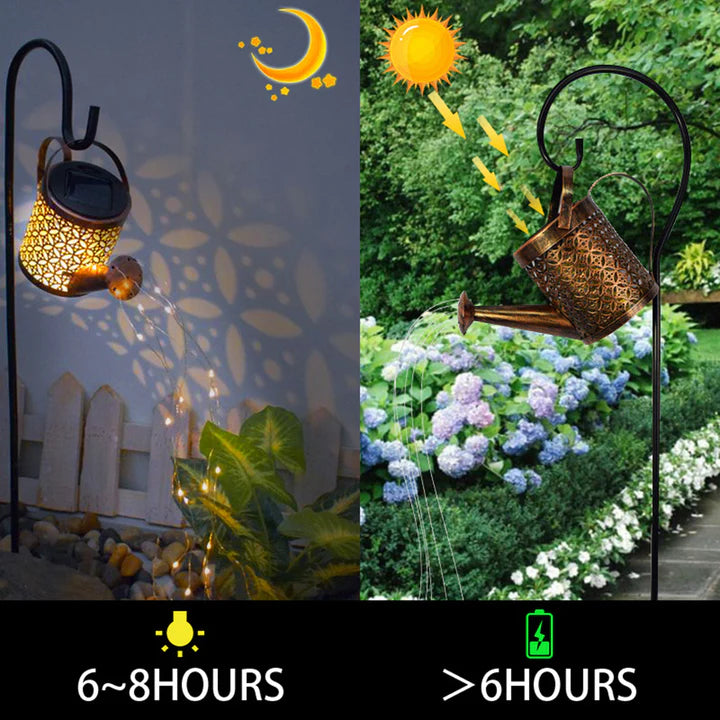 Lampa Solara Decorativa Stropitoare cu LED – Ideala pentru Curte si Gradina