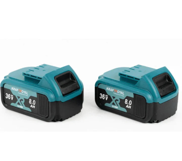 Flex Unghiular, 48V 8000mAh Disc 125mm, Maner si Cheie Incluse + 2 Baterii