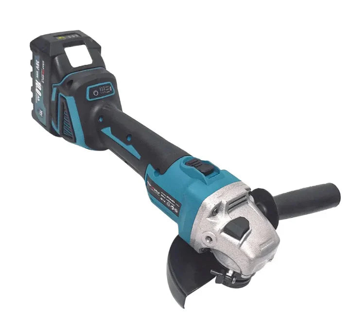 Flex Unghiular, 48V 8000mAh Disc 125mm, Maner si Cheie Incluse + 2 Baterii