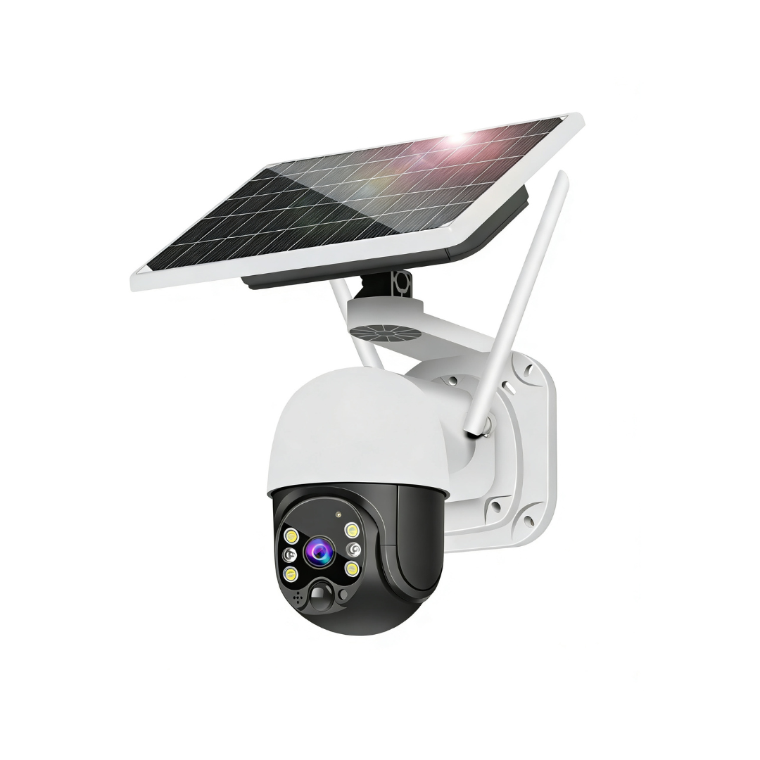 Camera Solar 4G Dasgut 3MP Full HD cu Viziune Nocturna Color si Control Aplicație