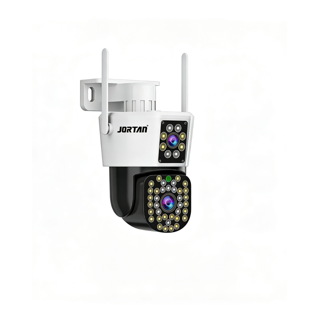 Camera Jortan 6MP Full HD 4K, Recunoastere Faciala, Detectie Miscare Urmarire Om Alarma Integrata