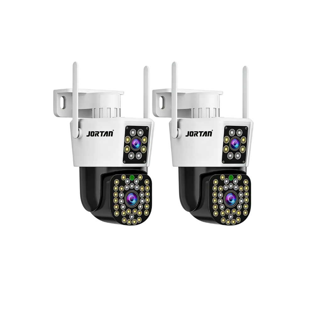 Kit 2 Camere Duale Jortan - 6MP Full HD 4K, WiFi-LAN, Tehnologie Avansata