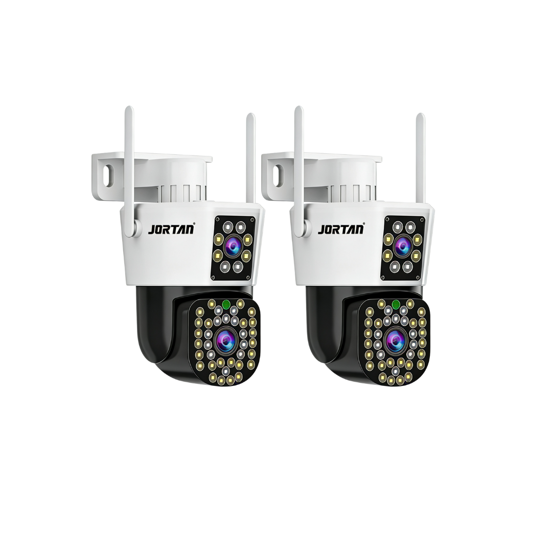 Kit 2 Camere Duale Jortan - 6MP Full HD 4K, WiFi-LAN, Tehnologie Avansata