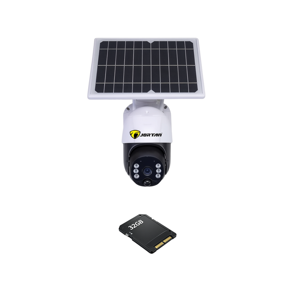 Camera supraveghere Wireless 3MP, cu Panou Soalar Wi-Fi, Detectie Miscare + Card 32GB
