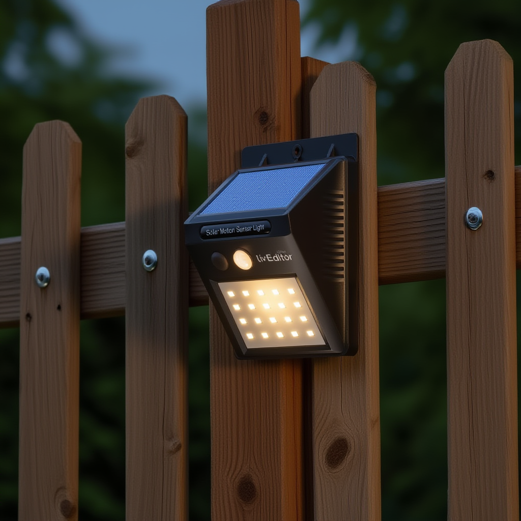 Lampa Solara LED Exterior cu Senzor Miscare si Incarcare Solara, 20 LED 6000K