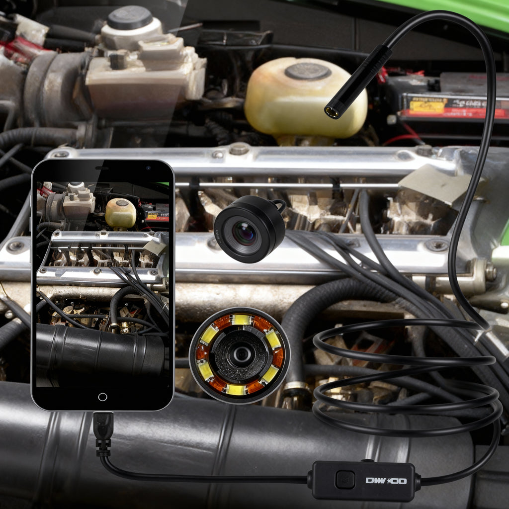 Camera Endoscop 2 in 1 HD Waterproof USB Android Windows