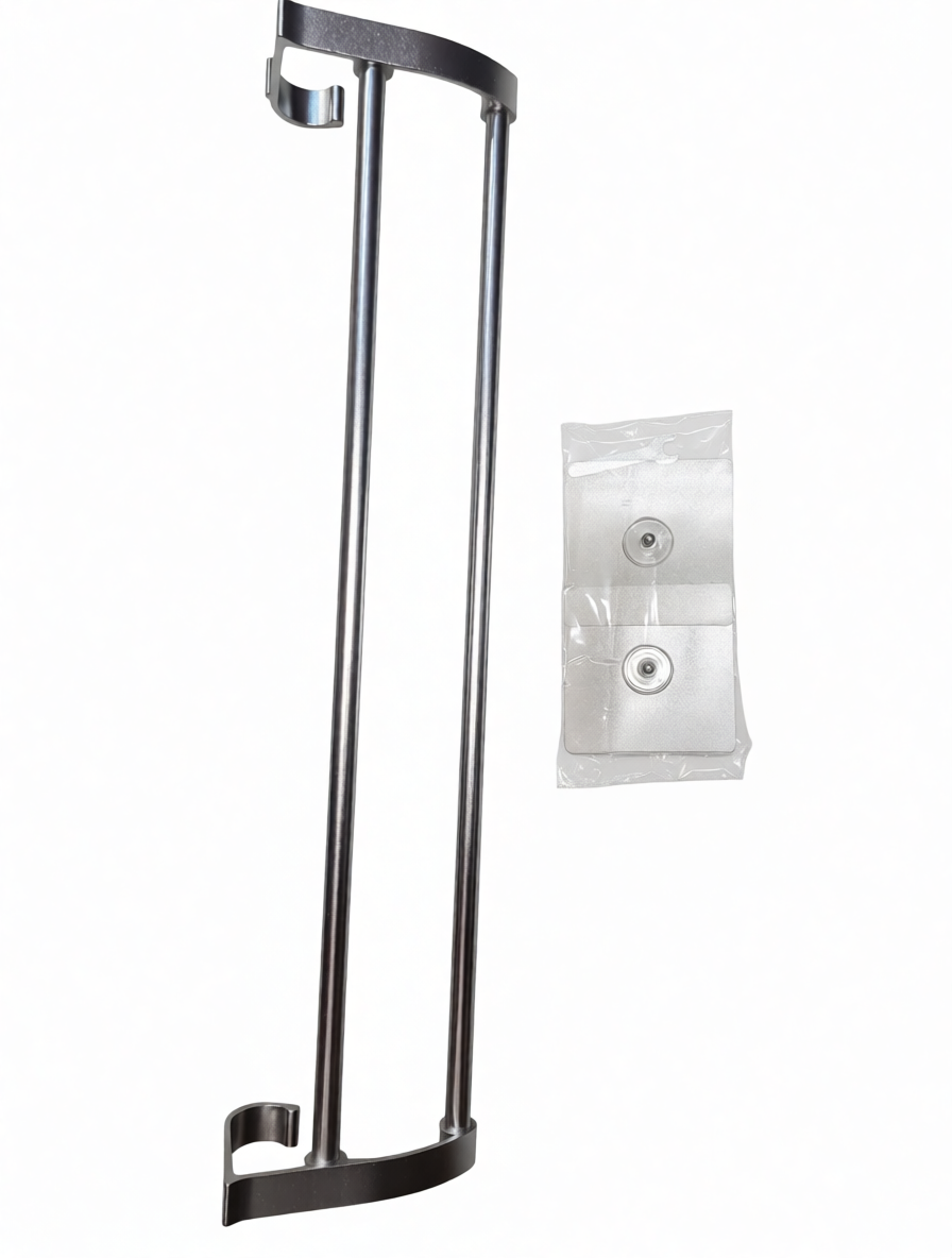 Bara prosoape baie , bara din metal cromat, stil modern