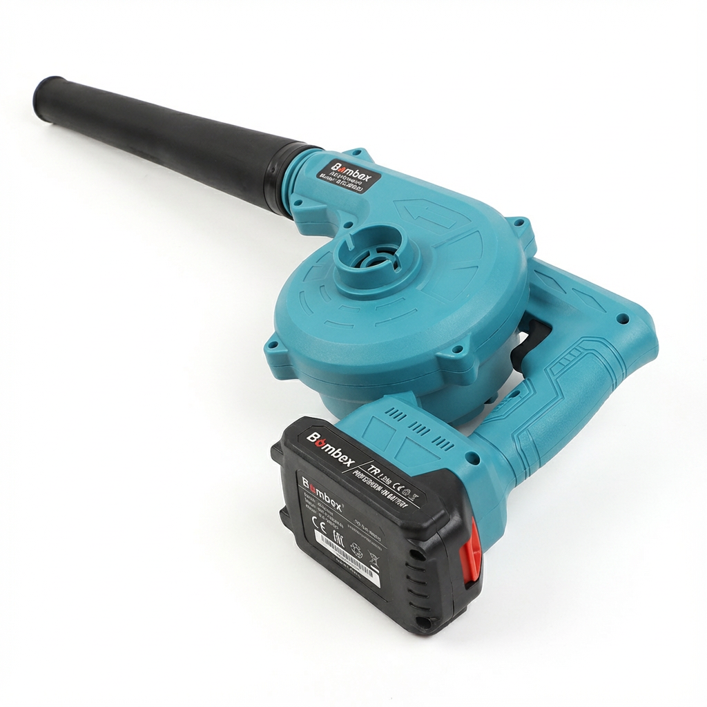 Suflanta Electrica Fara Fir 48V 1080W cu Functie Suflare si Aspirare + 2 Acumulatori