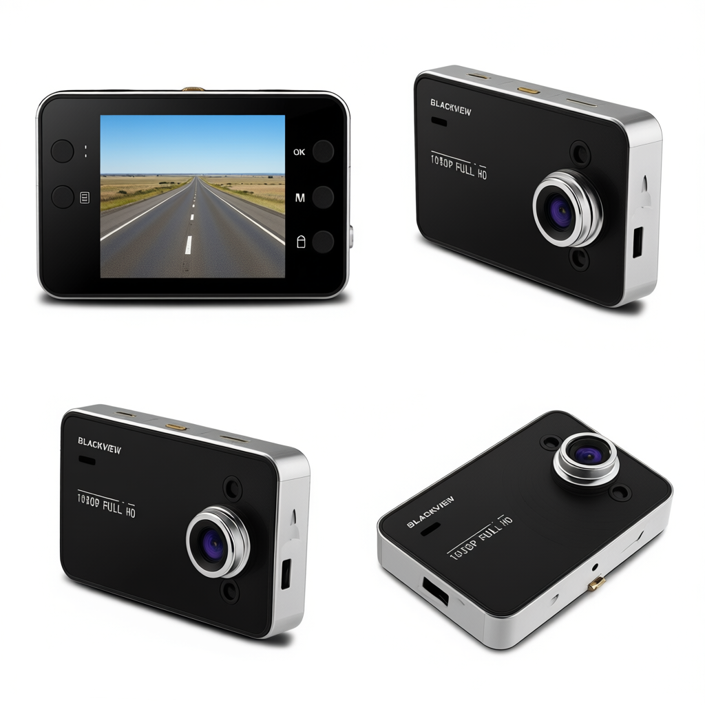 Camera Auto 1080p cu Senzor G, Detectie Miscare si LED IR Noaptea, Ecran TFT 2.7” si Unghi 140°