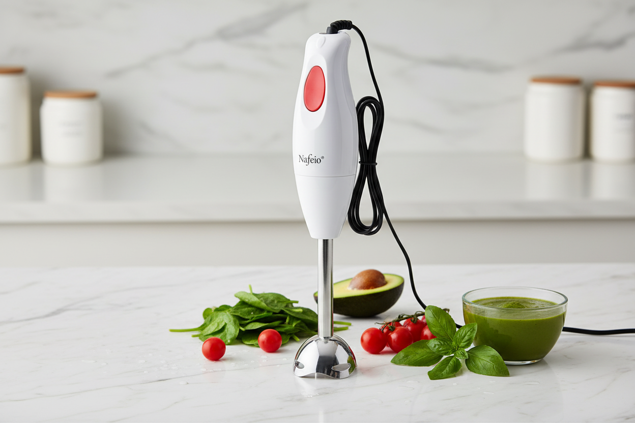 Blender Nafeio pe blat de marmură