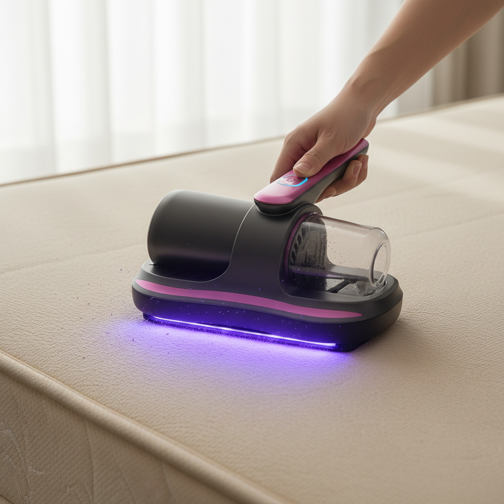 Curățare saltea - detaliu