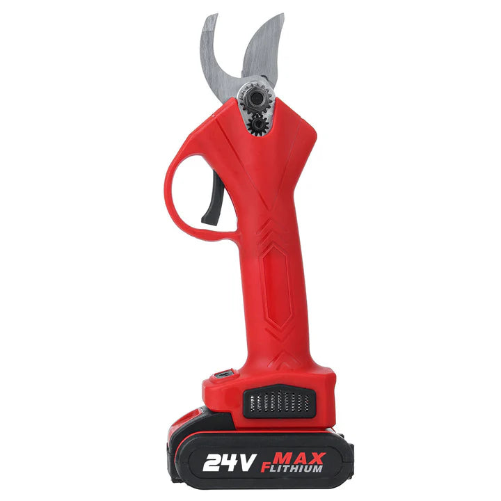 Set Foarfeca Electrica Gradina 48V Li-Ion cu Accesorii si Transport + 2 Acumulatori