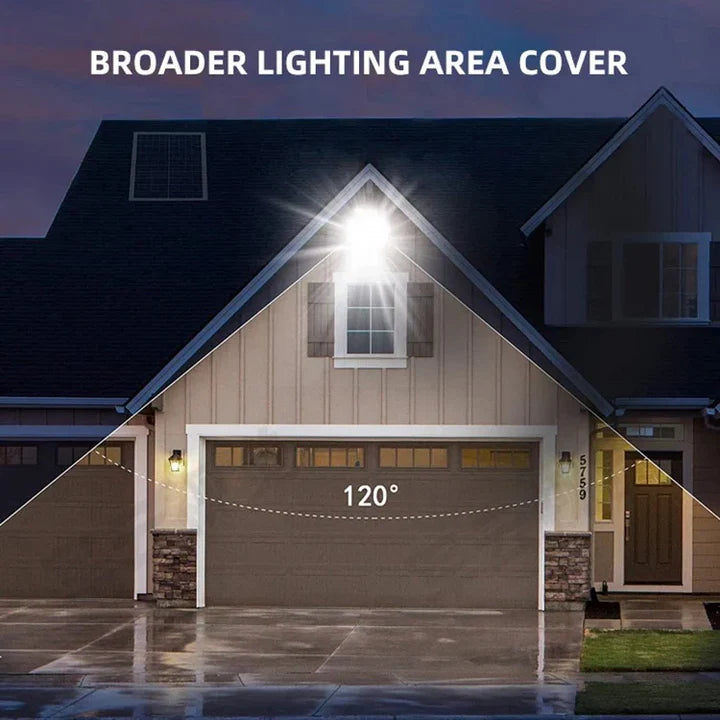 Lampa Solara Exterior 50W cu Panou Fotovoltaic si Telecomanda