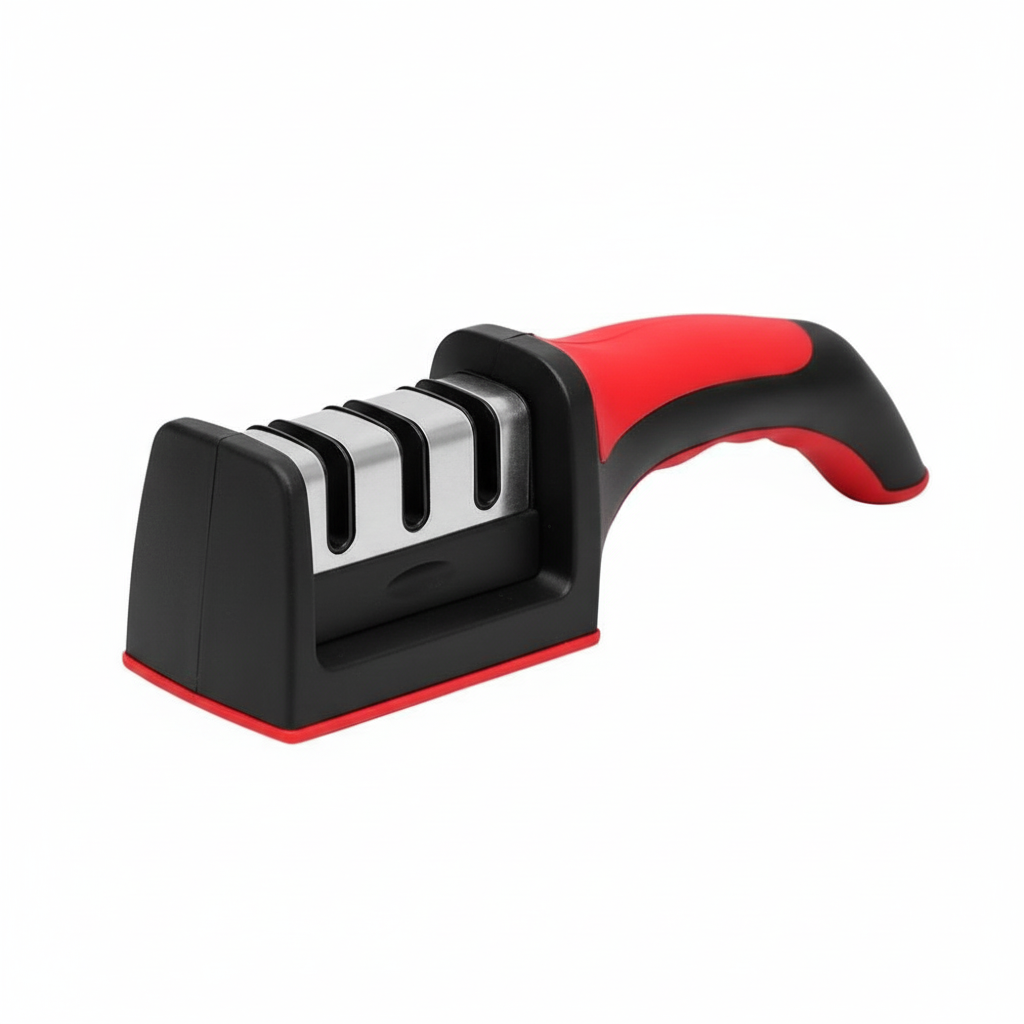 Ascutitor cutite DANGRO cu 3 etape pe fundal alb