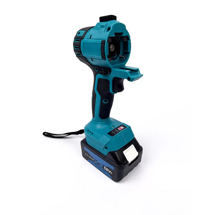 Set Multifunctional 5 in 1 cu Acumulator, Bormasina, Cheie impact, Minidrujba, Fierastrau sabie