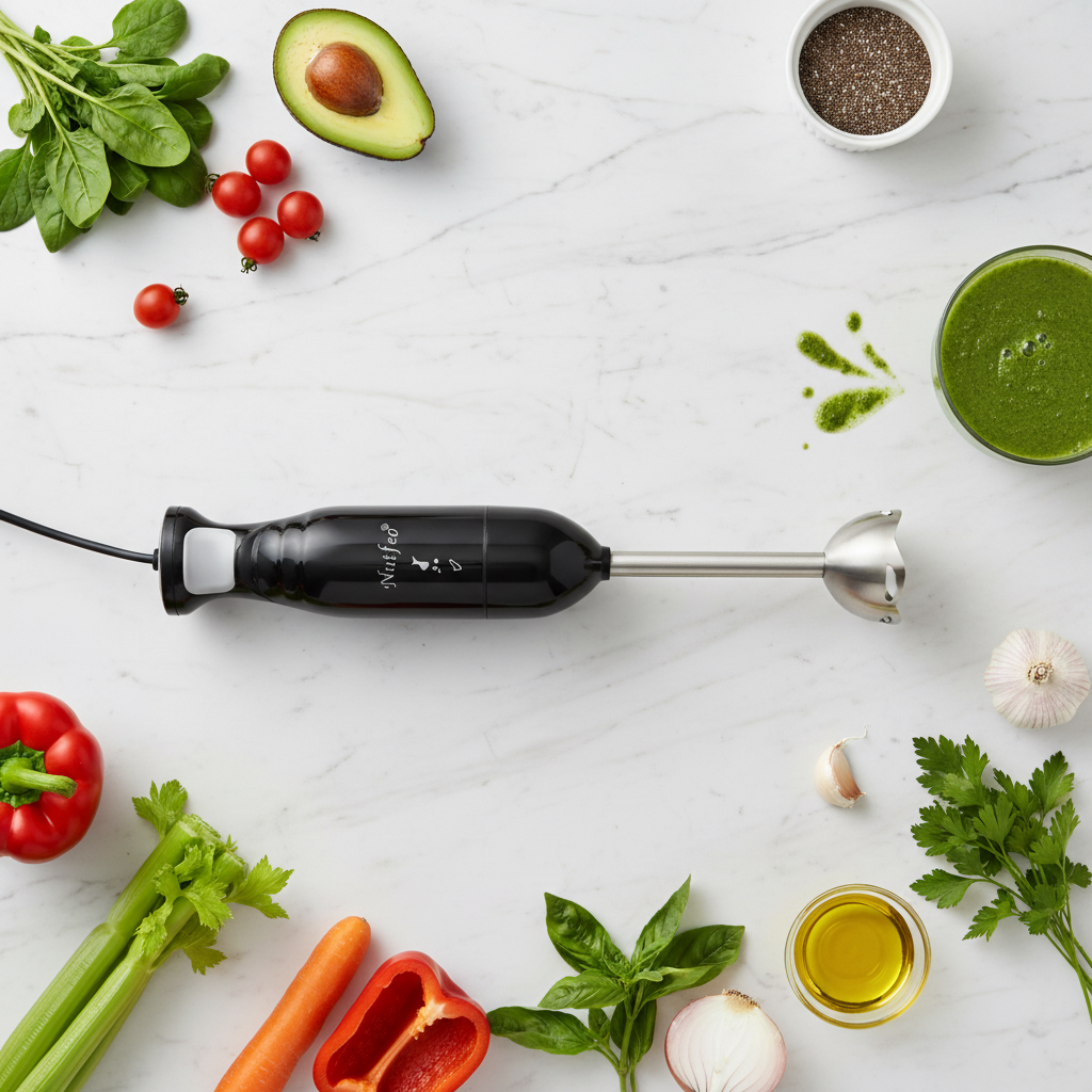 Vedere de sus cu ingrediente